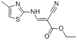 2-시아노-3-(4-메틸-티아졸-2-일라미노)-아크릴산 에틸 에스테르