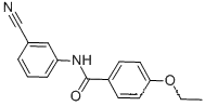 N- (3- 시아 노 페닐) -4-에 톡시 벤즈 아미드