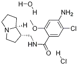 (1S- 시스) -4- 아미노 -5- 클로로 -N-[(헥사 하이드로-
1H- 피 롤리 진 -1- 일) 메틸] -2- 메 톡시 벤자 미드 하이드로 클로라이드 하이드레이트