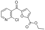 2-클로로-3-(5-에톡시카르보닐-2-푸로일)피리딘