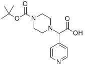 1-Piperazineaceticacid,4-[(1,1-dimethylethoxy)carbonyl]-α-4-pyridinyl-