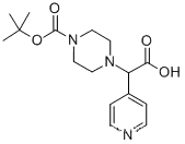 1-BOC-4-(카르복시-피리딘-4-일-메틸)-피페라진