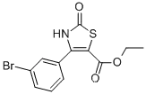 4-(3-브로모-페닐)-2-옥소-2,3-디히드로-티아졸-5-카르복실산 에틸 에스테르