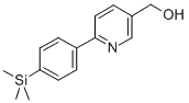 (6-[4-(트리메틸실릴)페닐]피리딘-3-일)메탄올