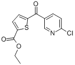2- 클로로 -5- (5-에 톡시 카보 닐 -2- 테 노일) 피리딘