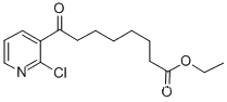 에틸 8- (2- 클로로 -3- 피리 딜) -8- 옥소 카노 에이트
