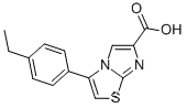 3-(4-에틸페닐)이미다조[2,1-B]티아졸-6-카르복실산