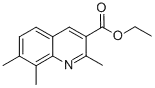 에틸 2,7,8- 트리메틸 퀴놀린 -3- 카르 복실 레이트