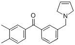 3,4-디메틸-3'-(3-피롤리노메틸)벤조페논