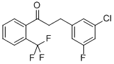 3-(3-클로로-5-플루오로페닐)-2'-트리플루오로메틸프로피오페논