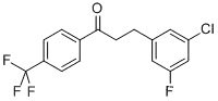 3-(3-클로로-5-플루오로페닐)-4'-트리플루오로메틸프로피오페논