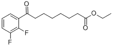 에틸렌 8- (2,3-DIFLUOROPHENYL) -8-OXOOCTANOATE