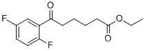 에틸렌 6- (2,5-DIFLUOROPHENYL) -6-OXOHEXANOATE