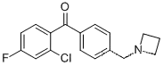 4'-AZETIDINOMETHYL-2- 클로로 -4- 플루오 로벤 조페 논