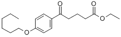 에틸 5-(4-헥실록시페닐)-5-옥소발레레이트