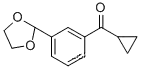사이클로프로필 3-(1,3-DIOXOLAN-2-YL)페닐 케톤