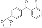 4'-(1,3-DIOXOLAN-2-YL)-2-플루오로벤조페논
