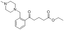 에틸 5-[2-(4-메틸피페라지노메틸)페닐]-5-옥소발레레이트