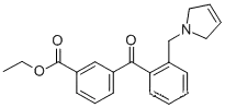 3'-카보에톡시-2-(3-피롤리노메틸)벤조페논