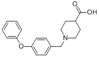 1-[(4-페녹시페닐)메틸]-피페리딘-4-카르복실산