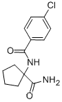 N-(1-CARBAMOYL-CYCLOPENTYL)-4-클로로-벤즈아미드