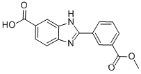 2-(3-메톡시카르보닐페닐)-1H-벤즈이미다졸-5-카르복실산