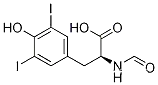 (S)-2-포르마미도-3-(4-히드록시-3,5-디요오도페닐)프로판산