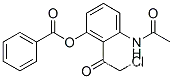 아세트아미드, N-[3-(벤조일옥시)-2-(클로로아세틸)페닐]-(9CI)