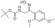 [2-(2,4-DIMETHOXY-PHENYL)-2-HYDROXYIMINO-ETHYL]-카바믹산 tert-부틸 에스테르
