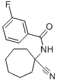 N-(1-시아노-사이클로헵틸)-3-플루오로-벤자미드