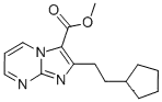 METHYL 2-CYCLOPENTYLETHYL-IMIDAZO[1,2-A]피리미딘 3-카르복실레이트