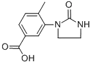 4-메틸-3-(2-옥소이미다졸리딘-1-일)벤조산
