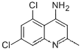 4- 아미노 -5,7- 디클로로 -2- 메틸 퀴놀린
