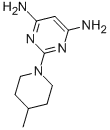 2-(4-메틸-1-피페리디닐)-4,6-피리미딘디아민