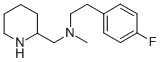 N-[2-(4-플루오로페닐)에틸]-N-메틸-2-피페리딘메탄아민