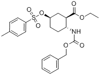(1R*,2R*,5R*)-2-BENZYLOXYCARBONYLAMINO-5-(TOLUENE-4-SULFONYLOXY)-시클로헥산카르복실산 에틸 에스테르