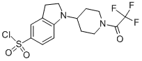 1-[1-(트리플루오로아세틸)피페리딘-4-일]인돌린-5-설포닐 클로라이드