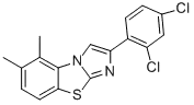 2-(2,4-DICHLOROPHENYL)-5,6-DIMETHYLIMIDAZO[2,1-B]벤조티아졸