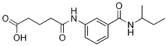 5-{3-[(SEC-BUTYLAMINO)CARBONYL]아닐리노}-5-OXOPENTANOIC ACID