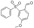 2-벤젠설포닐-4-메톡시벤잘데하이드