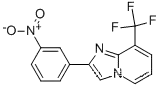 2- (3- 니트로-페닐) -8- 트리 플루오로 메틸-이미 다조 [1,2-a] 피리딘