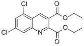 5,7-디클로로퀴놀린-2,3-디카르복실산 디에틸 에스테르