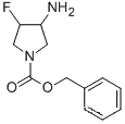 벤질 3-AMINO-4-FLUOROPYRROLIDINE-1-CARBOXYLATE