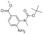 4-아미노-3-(tert-부톡시카르보닐-메틸-아미노)-벤조산 메틸 에스테르