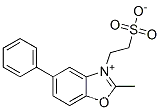 2-(2-메틸-5-페닐벤족사졸륨-3-일)에탄설포네이트