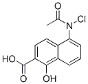 5-클로로아세틸아미노-1-하이드록시-2-나프토산