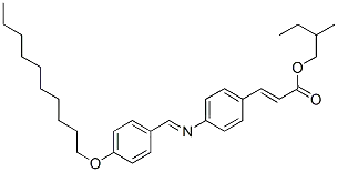 4-[(4-데실옥시벤질리덴)아미노]계피산 2-메틸부틸 에스테르