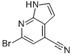 1H-피롤로[2,3-b]피리딘-4-카르보니트릴, 6-브로모-