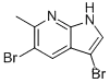3,5-디브로모-6-메틸-7-아자인돌