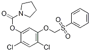 1-피롤리딘카르복실산 2,4-디클로로-5-[(페닐술포닐)메톡시]페닐 에스테르